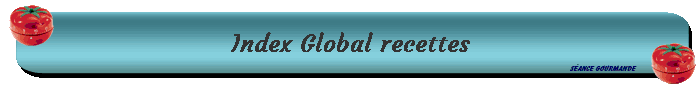 Index Global recettes